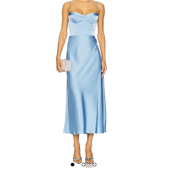 Katie May Dresses & Skirts - ✨NEW✨ KATIE MAY Flora Blue Cocktail Midi Dress M